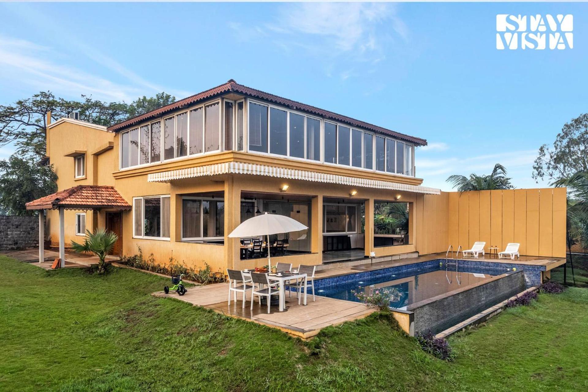 Stayvista At Countryside Meadows With Pool, Ac Pune Exterior foto