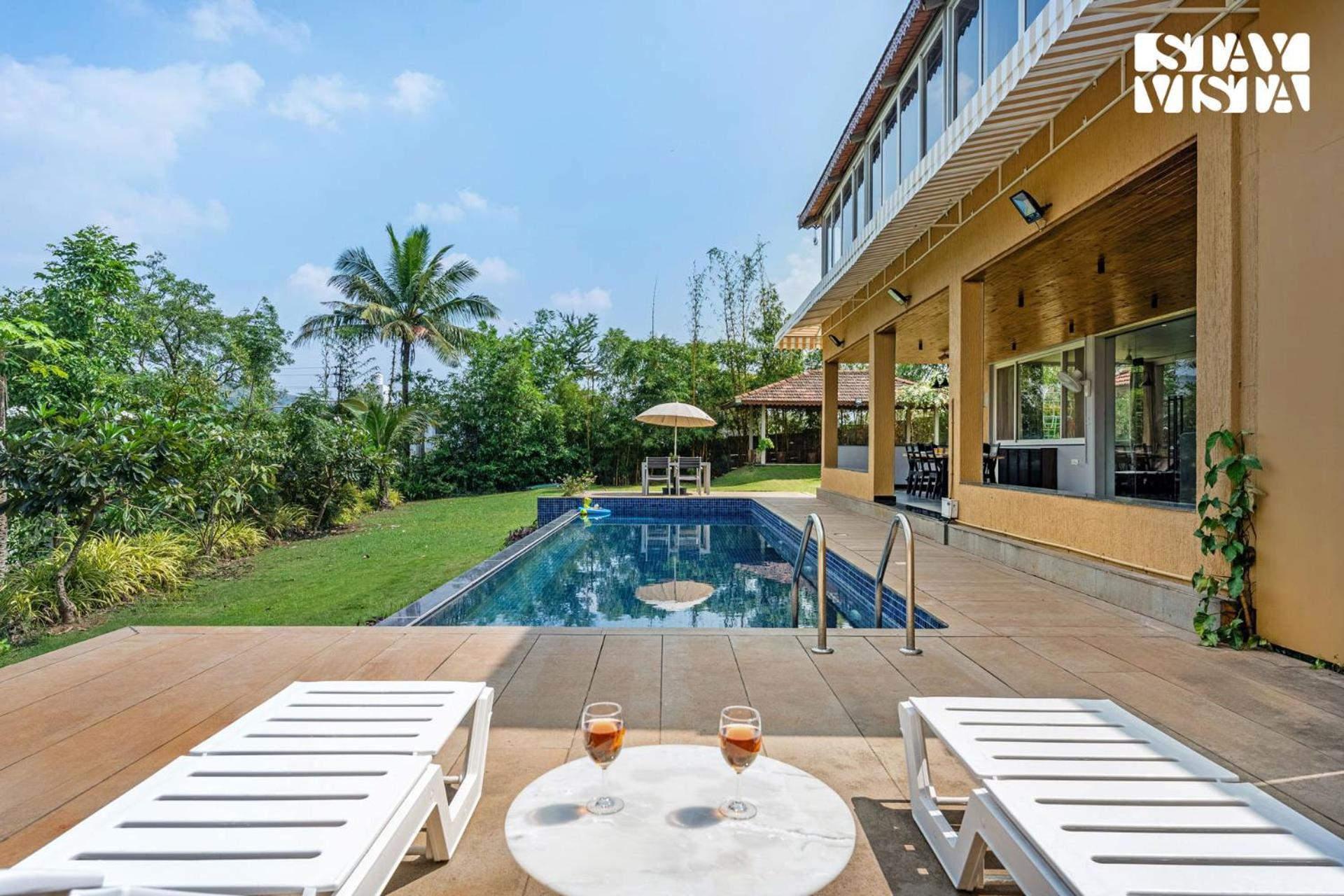 Stayvista At Countryside Meadows With Pool, Ac Pune Exterior foto