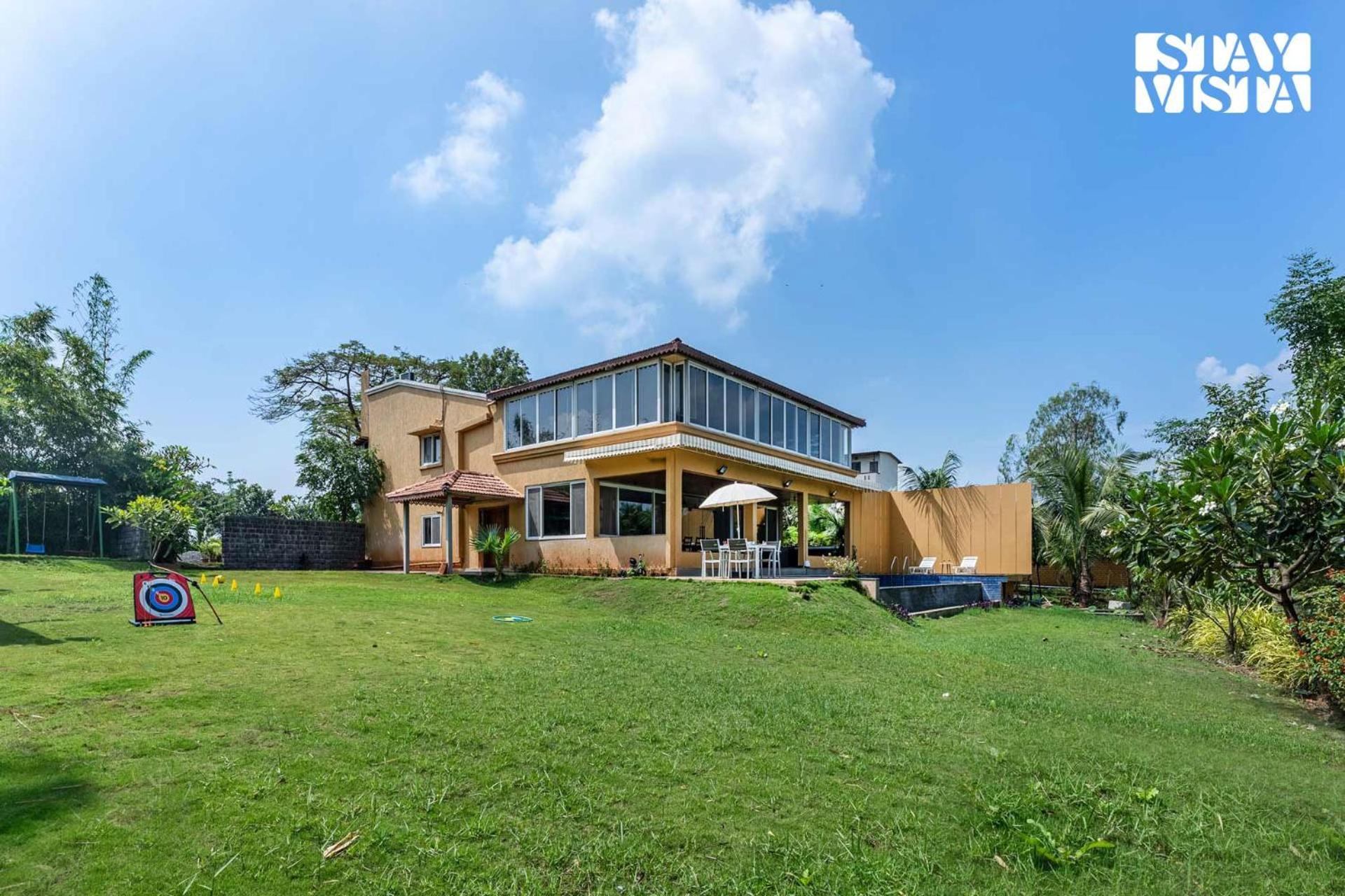 Stayvista At Countryside Meadows With Pool, Ac Pune Exterior foto